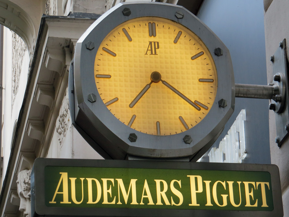 Reklāmas pulkstenis Audemars Piguet