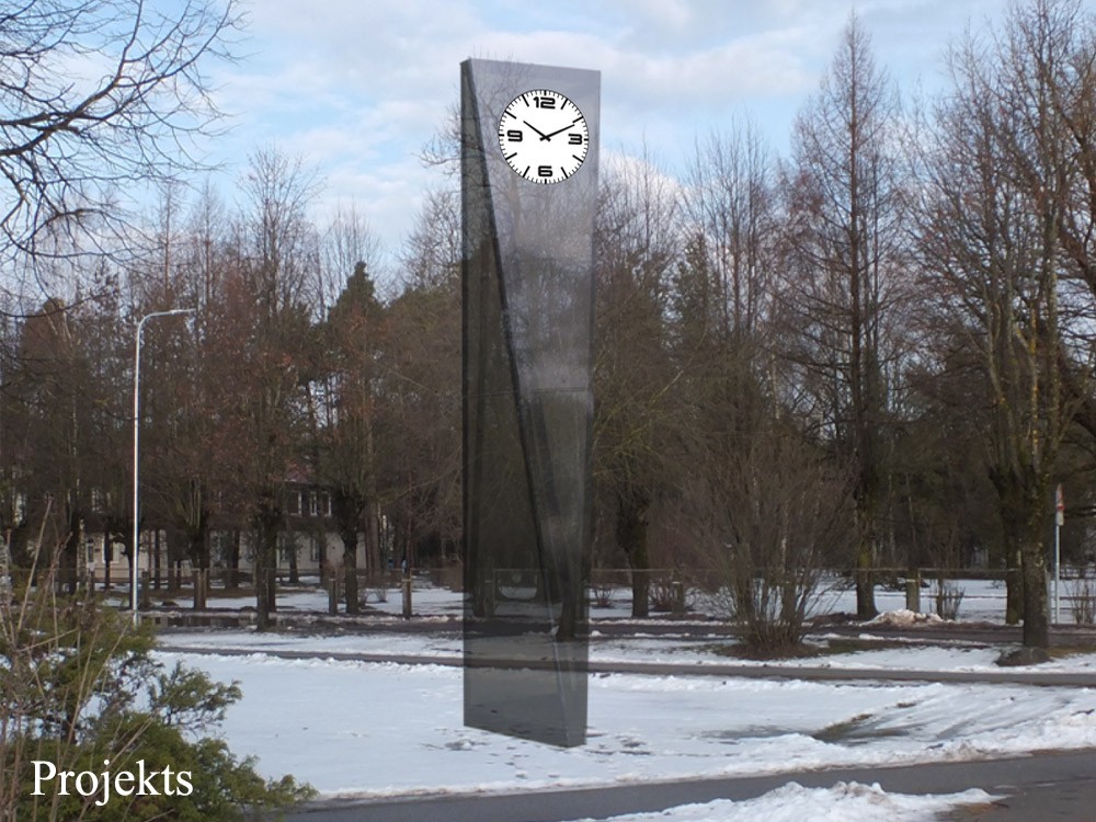 Inčukalns, pulksteņa projekts