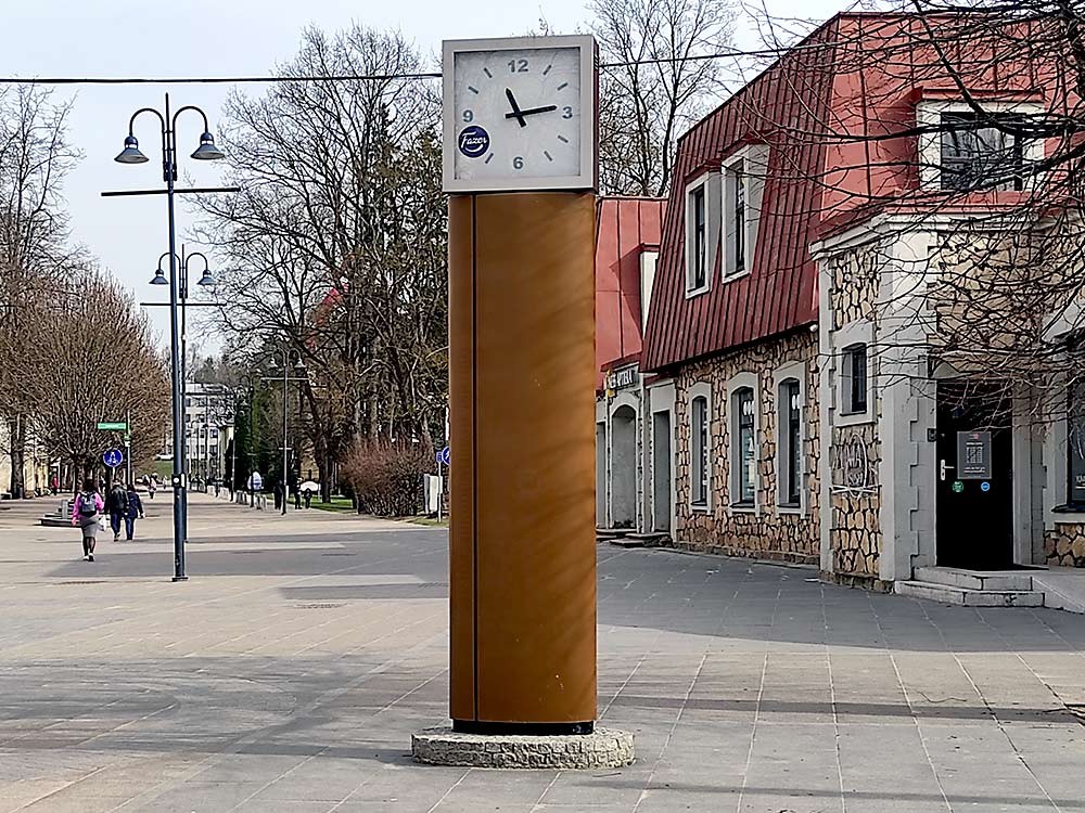 pilsētas pulkstenis Ogrē