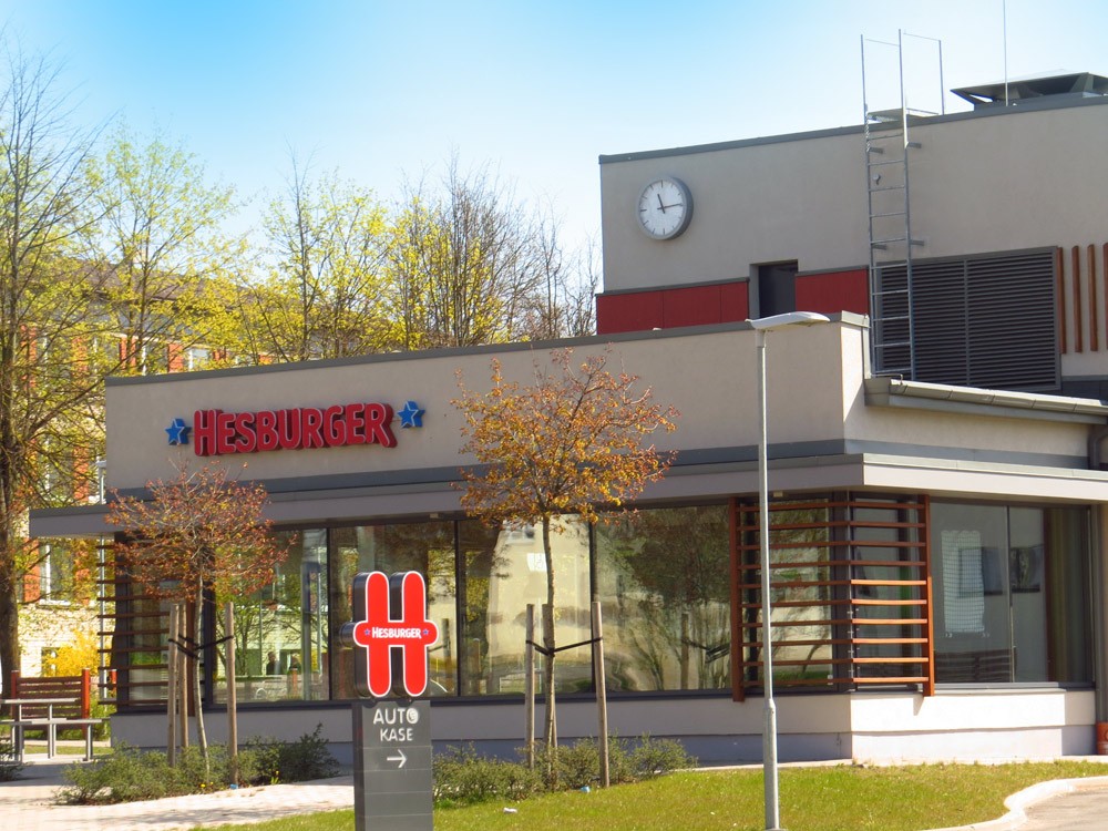Tukums, Hesburger pulkstenis
